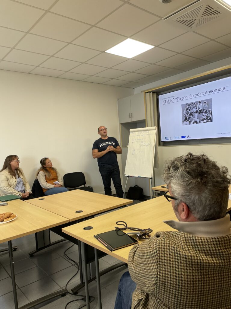 Présentation de l'atelier autour de l'écologie industrielle territoriale dans l'Indre.