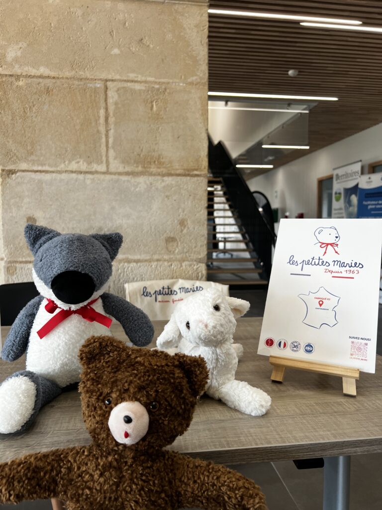 Entreprise Les Petites Maries exposant au salon de la Matinale des Entreprises du Patrimoine Vivant.