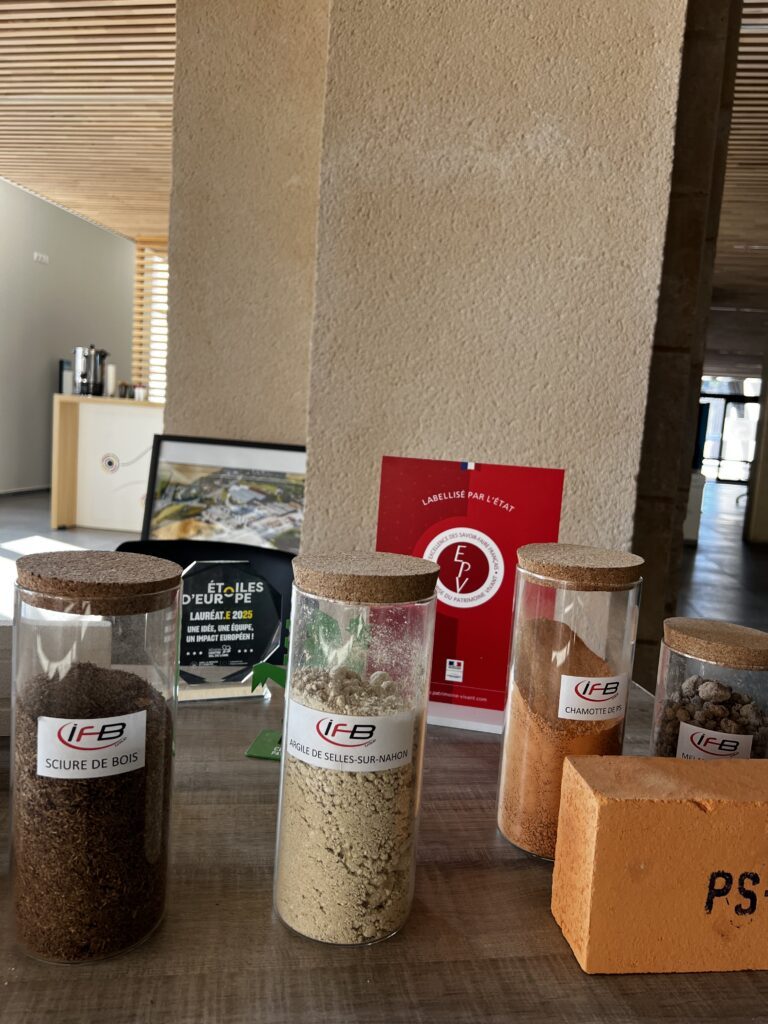 Entreprise IFB Refractories exposant au salon de la Matinale des Entreprises du Patrimoine Vivant.