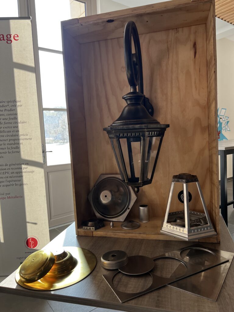 Entreprise Roger Pradier exposant au salon de la Matinale des Entreprises du Patrimoine Vivant.