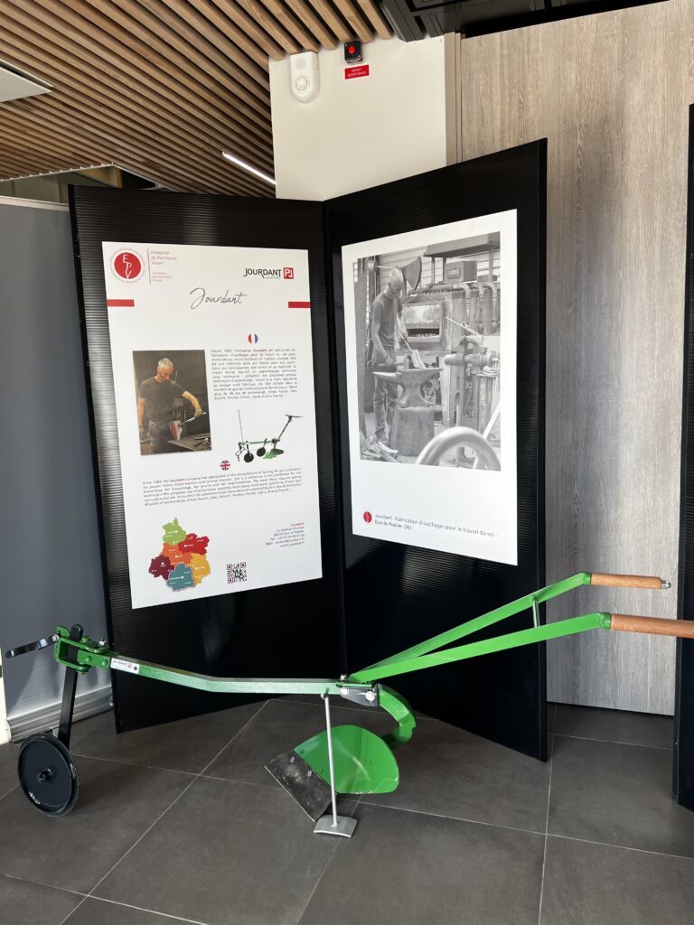 Entreprise Jourdant exposant au salon de la Matinale des Entreprises du Patrimoine Vivant.